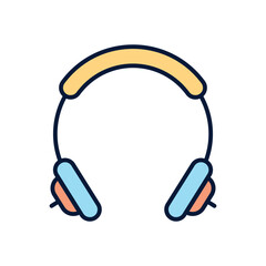 Headphone Vector icon