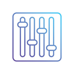 Mixer Vector icon