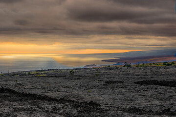 Sunset at Volcano National Park