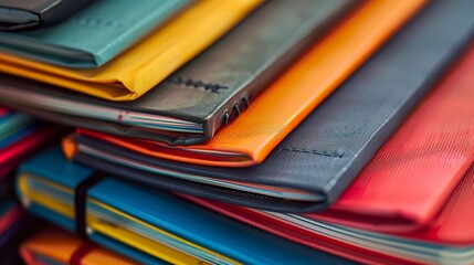 A photo of budgeting notebooks