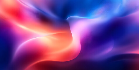 Obraz premium Modern Colorful Gradient Flow Abstract Design