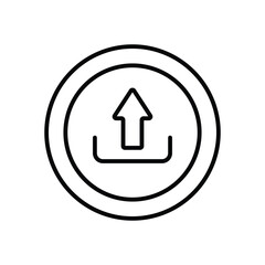 Upload  Vector icon