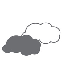 
bright clouds and cloudy clouds