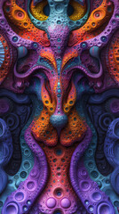 Fototapeta premium mystical spectrum forms