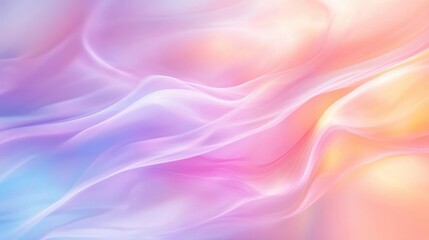 Obraz premium Abstract background with a gentle blend of pastel colors, soft focus.