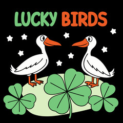 vector illustration of a birds and flowers