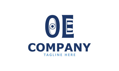OE O oe initial logo | initial based abstract modern minimal creative logo, vector template image. luxury logotype logo, real estate homie logo. typography logo. initials logo