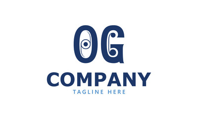 OG O og initial logo | initial based abstract modern minimal creative logo, vector template image. luxury logotype logo, real estate homie logo. typography logo. initials logo