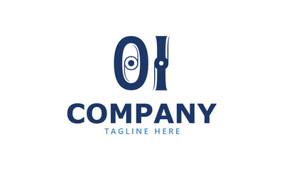 OI O oi initial logo | initial based abstract modern minimal creative logo, vector template image. luxury logotype logo, real estate homie logo. typography logo. initials logo