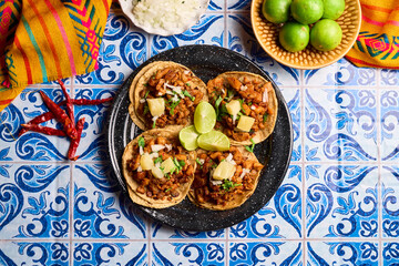 Authentic Tacos al Pastor with Pineapple and Cilantro