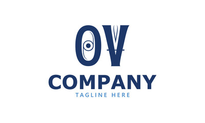 OV O ov initial logo | initial based abstract modern minimal creative logo, vector template image. luxury logotype logo, real estate homie logo. typography logo. initials logo