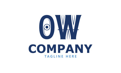 OW O ow initial logo | initial based abstract modern minimal creative logo, vector template image. luxury logotype logo, real estate homie logo. typography logo. initials logo