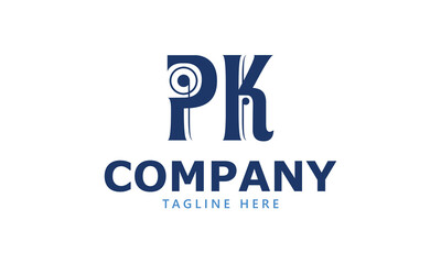 PK P pk initial logo | initial based abstract modern minimal creative logo, vector template image. luxury logotype logo, real estate homie logo. typography logo. initials logo