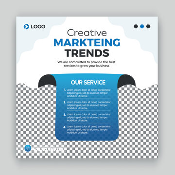 Digital marketing agency corporate social media post design