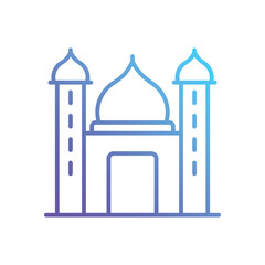 Mosque Vector icon