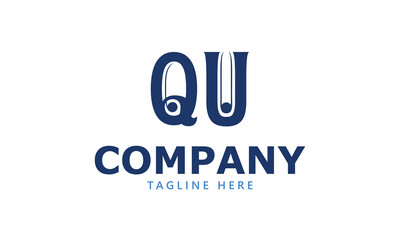 QU Q qu initial logo | initial based abstract modern minimal creative logo, vector template image. luxury logotype logo, real estate homie logo. typography logo. initials logo