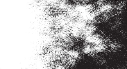 Rough black and white texture vector. Distressed overlay texture. Grunge background. Abstract textured effect. Vector Illustration. Black isolated on white background. EPS10