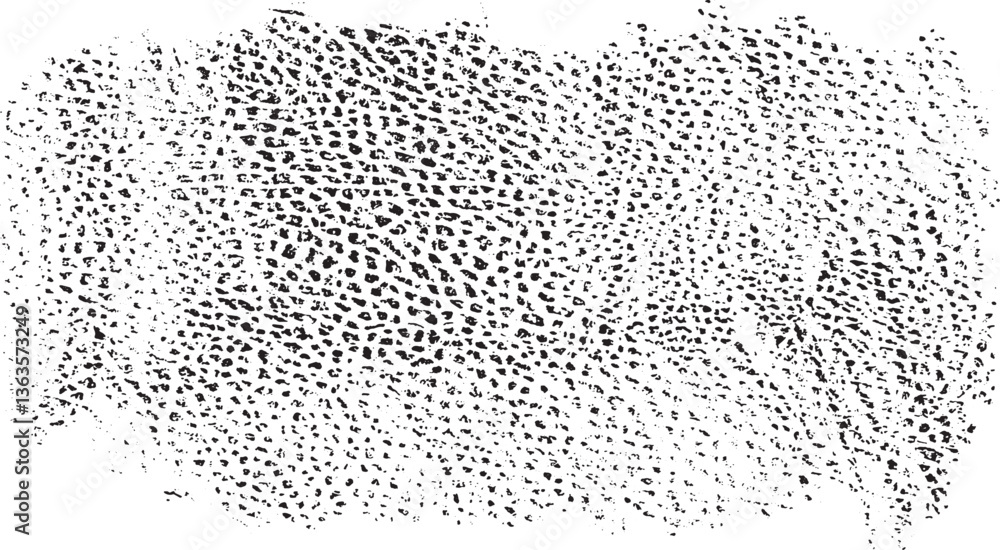 Poster rough black and white texture vector. distressed overlay texture. grunge background. abstract textur
