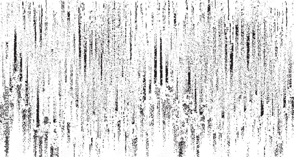Wall mural rough black and white texture vector. distressed overlay texture. grunge background. abstract textur