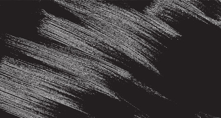 Vector brush sroke texture. Distressed uneven grunge background. Abstract distressed vector illustration. Overlay over any design to create interesting effect and depth. Black isolated on white. EPS10