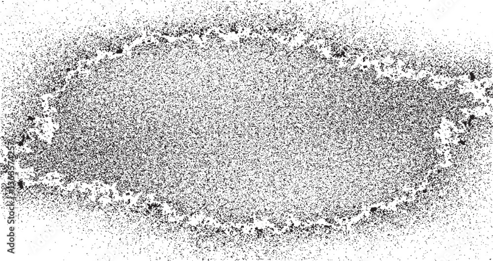 Poster rough black and white texture vector. distressed overlay texture. grunge background. abstract textur