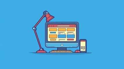 Web Design and Development Workspace