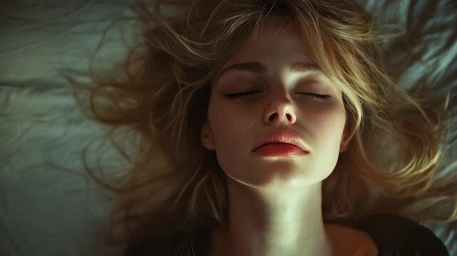 Expression of Pleasure and Calm