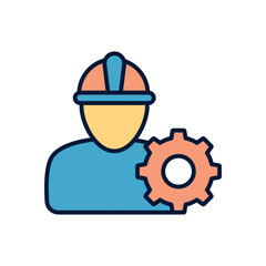 Production Manager Vector icon
