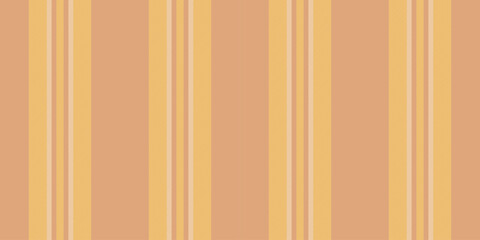 Fototapeta premium Oraft vertical pattern background, interior stripe vector texture. Tanadian lines seamless fabric textile in orange and yellow colors.
