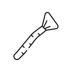 Miswak vector icon stock illustration
