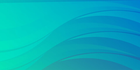 Abstract Gradient Green Blue liquid background. Modern background design. Dynamic Waves. Fluid shapes composition. Fit for website, banners modern arts