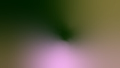 Abstract Dark Green and Pink Gradient Background with Soft Blur Effect