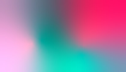 Vibrant Abstract Gradient Background with Pink and Teal Tones