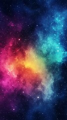 Colorful Nebula in Deep Space (1)