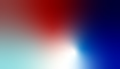 Vibrant Red to Blue Gradient Background with Soft Blurred Transition