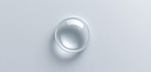 Gray abstract background with an oil bubble floating in water, creating a unique textured wallpaper, peaceful, oil, wall art