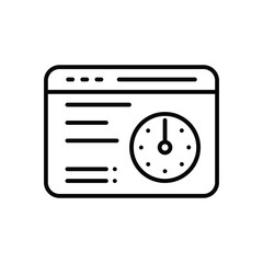 Dashboard Vector icon
