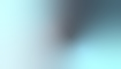 Elegant Color Transition from Black to Light Blue in Abstract Form