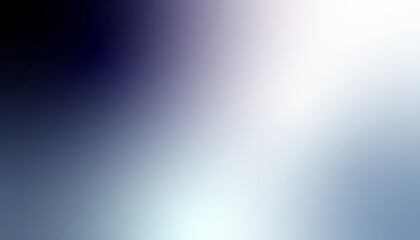 Minimalist Blue and Black Gradient with Gentle Color Transition