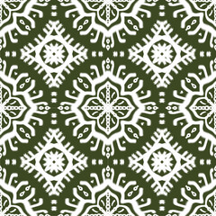 Vintage Ikat Digital Design, Seamless Print, rustic tribal design, spiritual geometric print