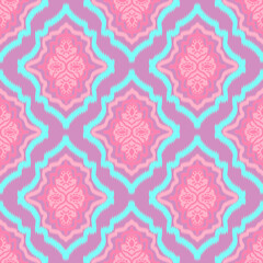 Ikat Textile, Traditional Print, Fabric Design, boho chic pattern, scandinavian print
