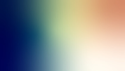 Minimalist Faded Gradient with Beige, Green, and Deep Blue