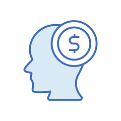Investors Mind Vector icon