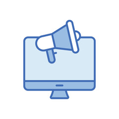 Online Marketing Vector icon