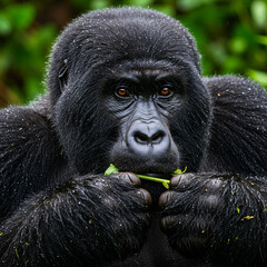 Obraz premium Mountain Gorilla