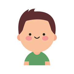 Charming Kawaii Style Male Avatar Icon