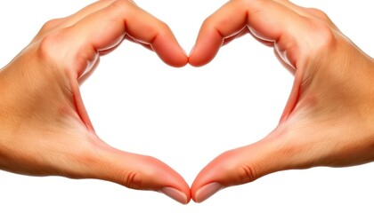 Hands forming a heart shape (1)