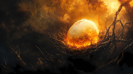 Eclosion. Temporal Hatch. Illustration