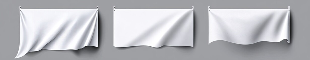Blank Fabric Banners