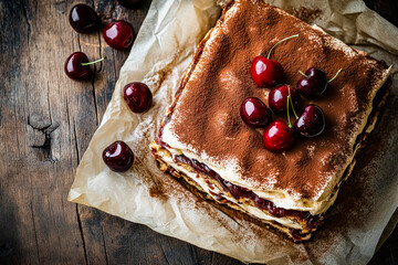 Rustic Chocolate Lava Cake with Molten Center